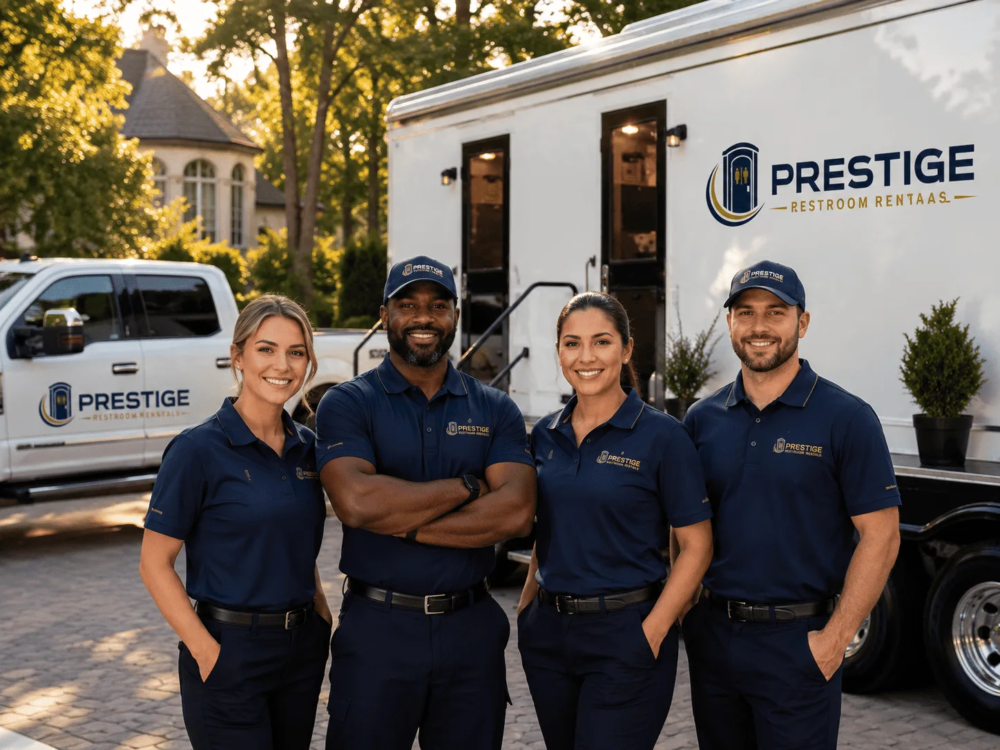 Trusted Luxury Portable Restrooms company in Bishop, TX